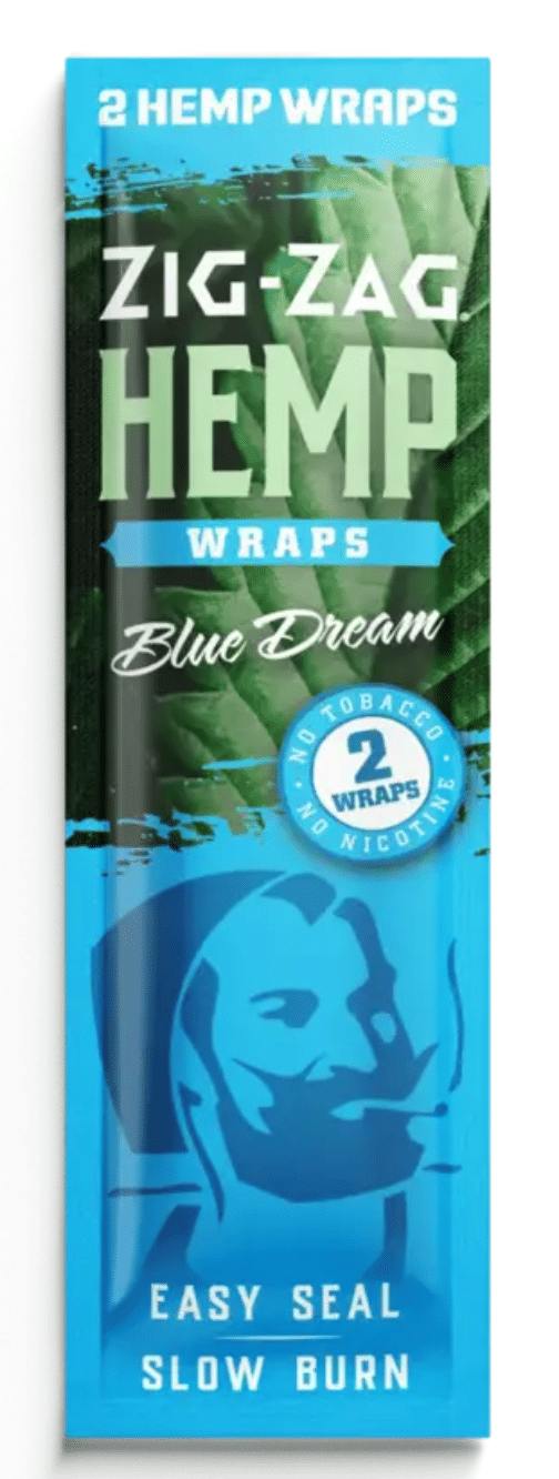 Zig Zag - Blue Dream Hemp Wrap 2 Pack