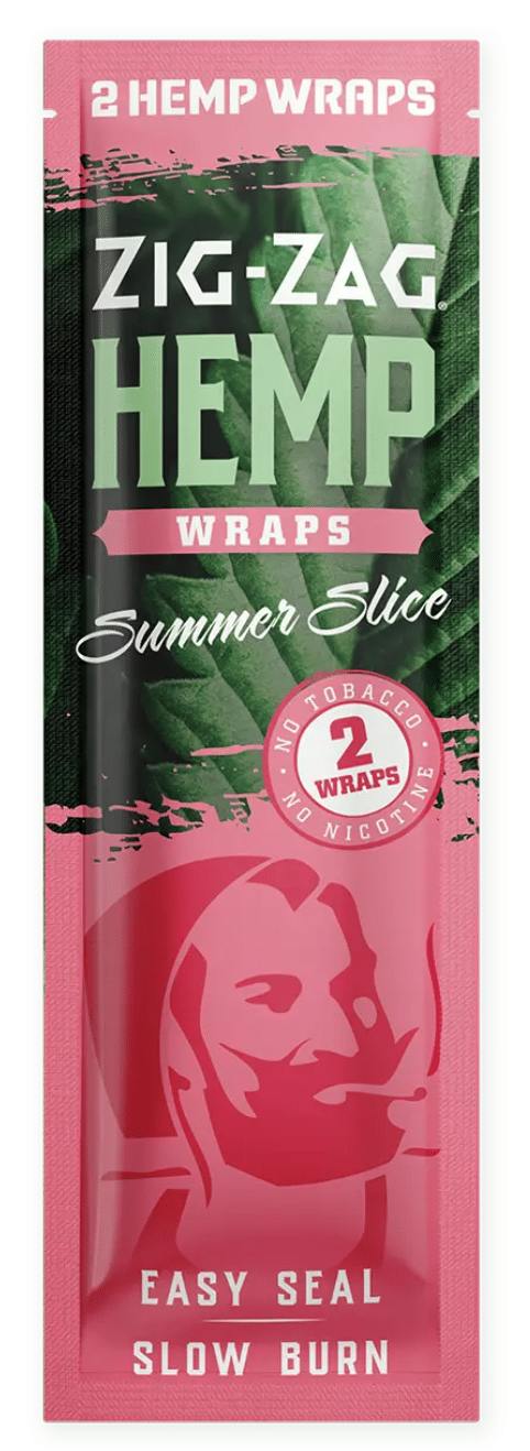 Zig Zag - Summer Slice Hemp Wrap 2 Pack