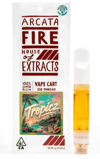 Arcata Fire - Tropicz Cured Resin Cart 1g - 1 gram