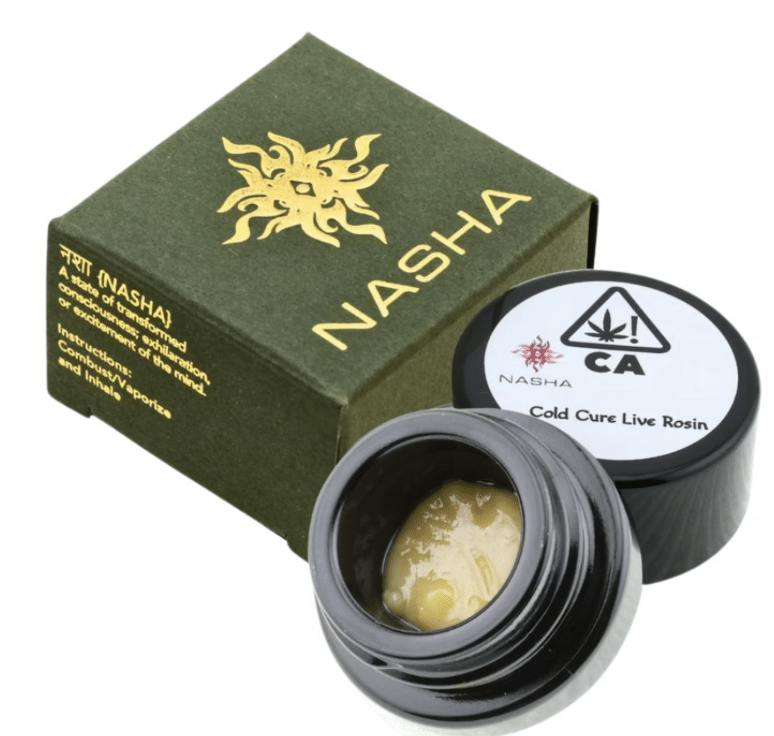 Nasha - Pooches Papaya Cold Cure Live Rosin - Strawberry Pop Cold Cure Live Rosin 1g