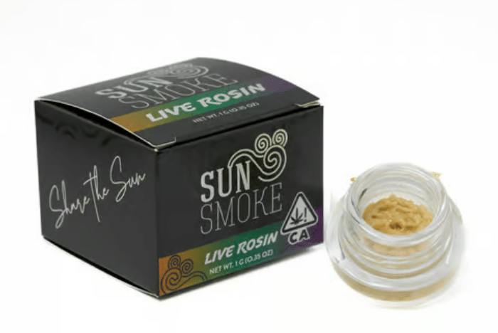 SunSmoke - Fire OG Live Rosin 1g - 1 gram