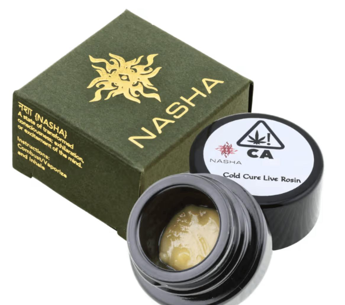 Nasha - Super Ntz Cold Cure Live Rosin - Super Ntz Cold Cure Live Rosin 1g