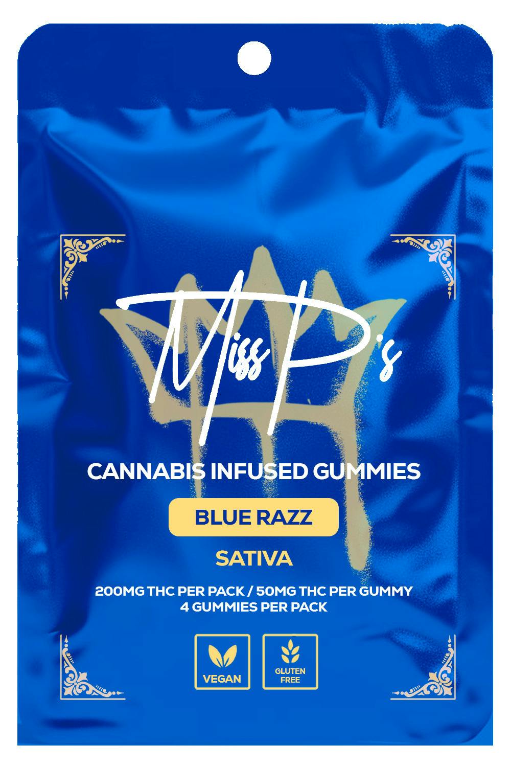 Blue Razz Gummies