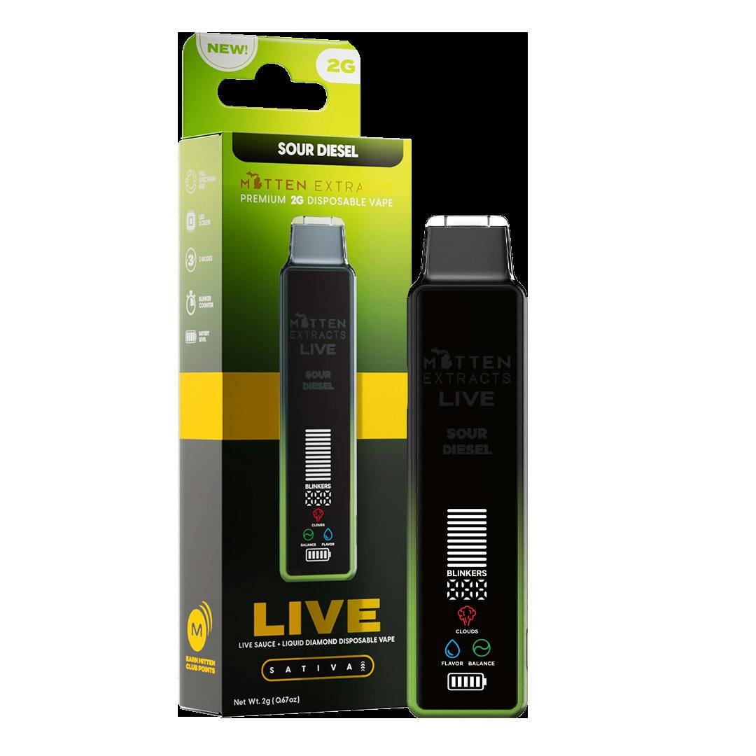 Sour Diesel Resin Disposable