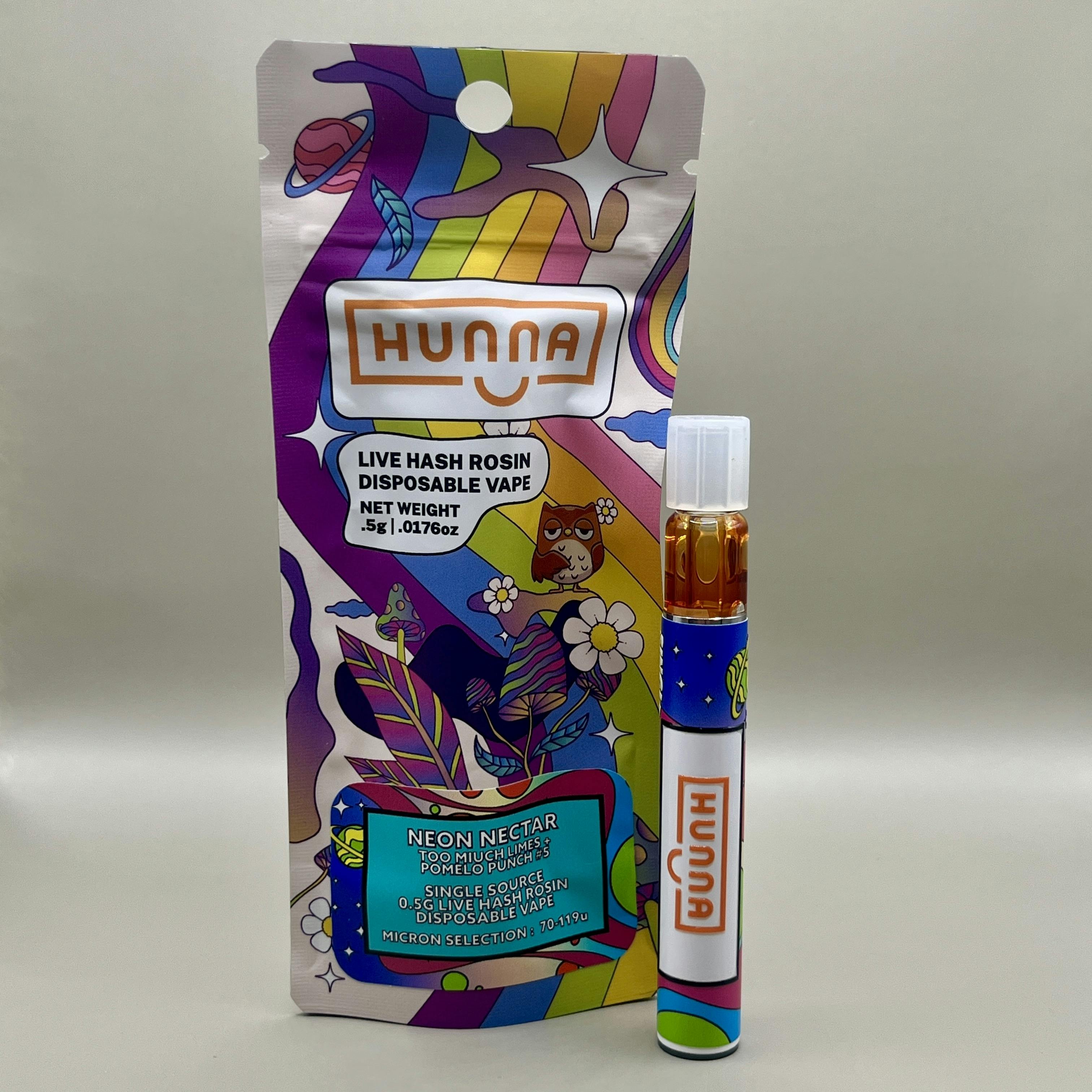 Neon Nectar Rosin Disposable cannabis product