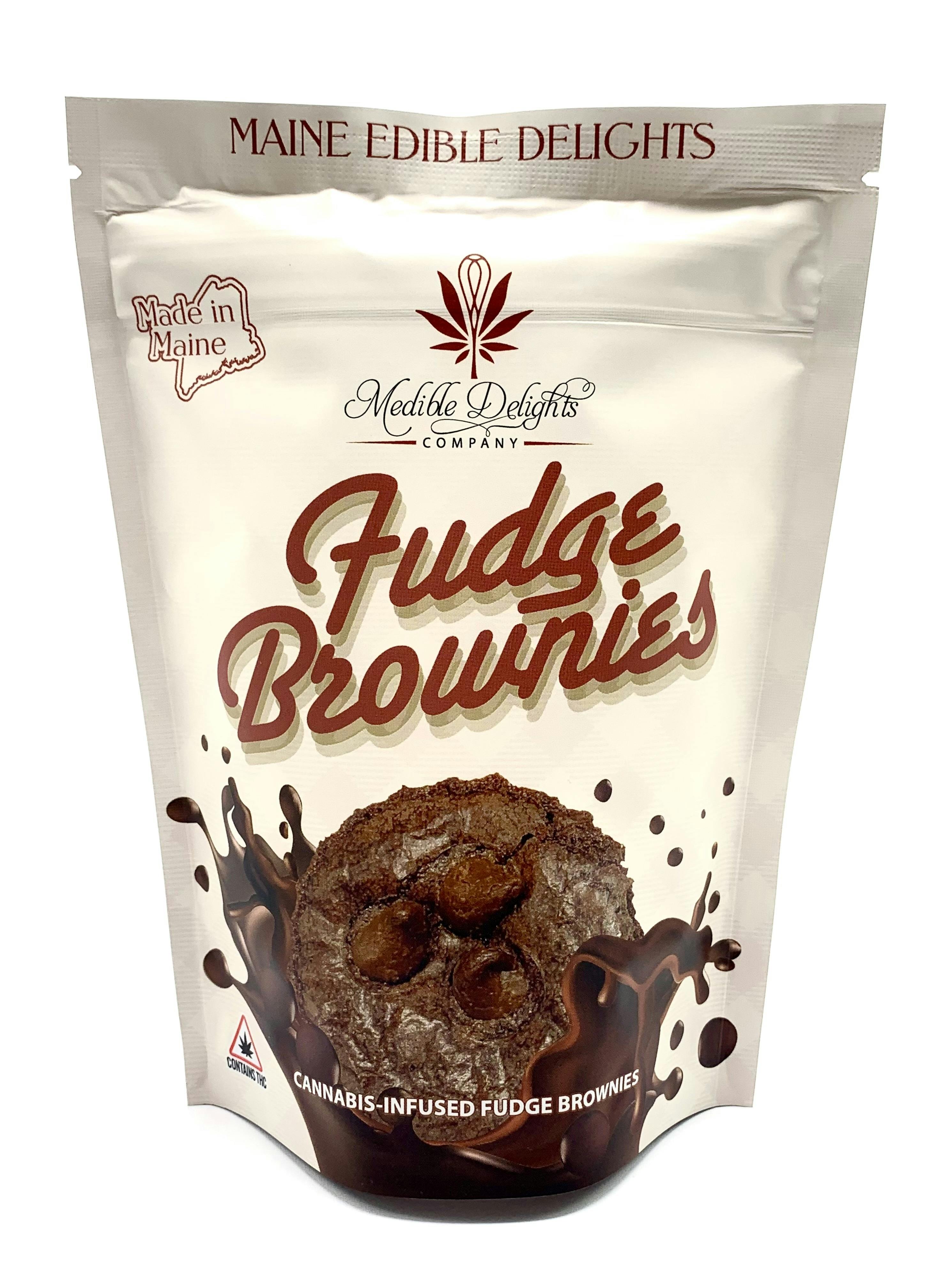 Medible Delights 100mg Fudge Brownie Minis