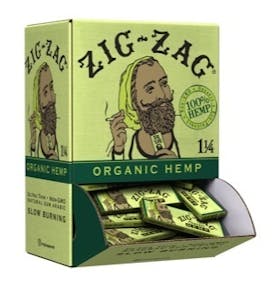 Zig Zag Rolling Papers Organic Hemp 1 1/4