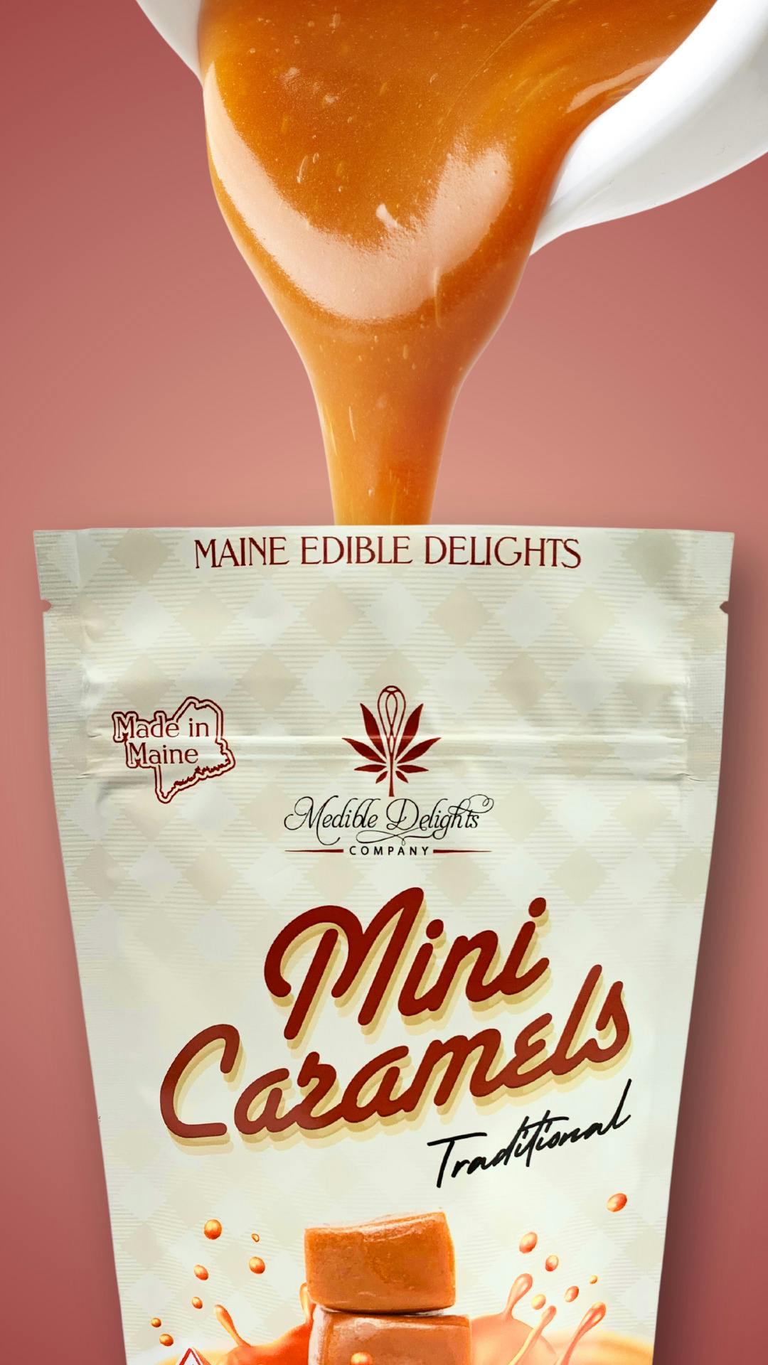 Medible Delights 100mg Sativa Mini Caramels