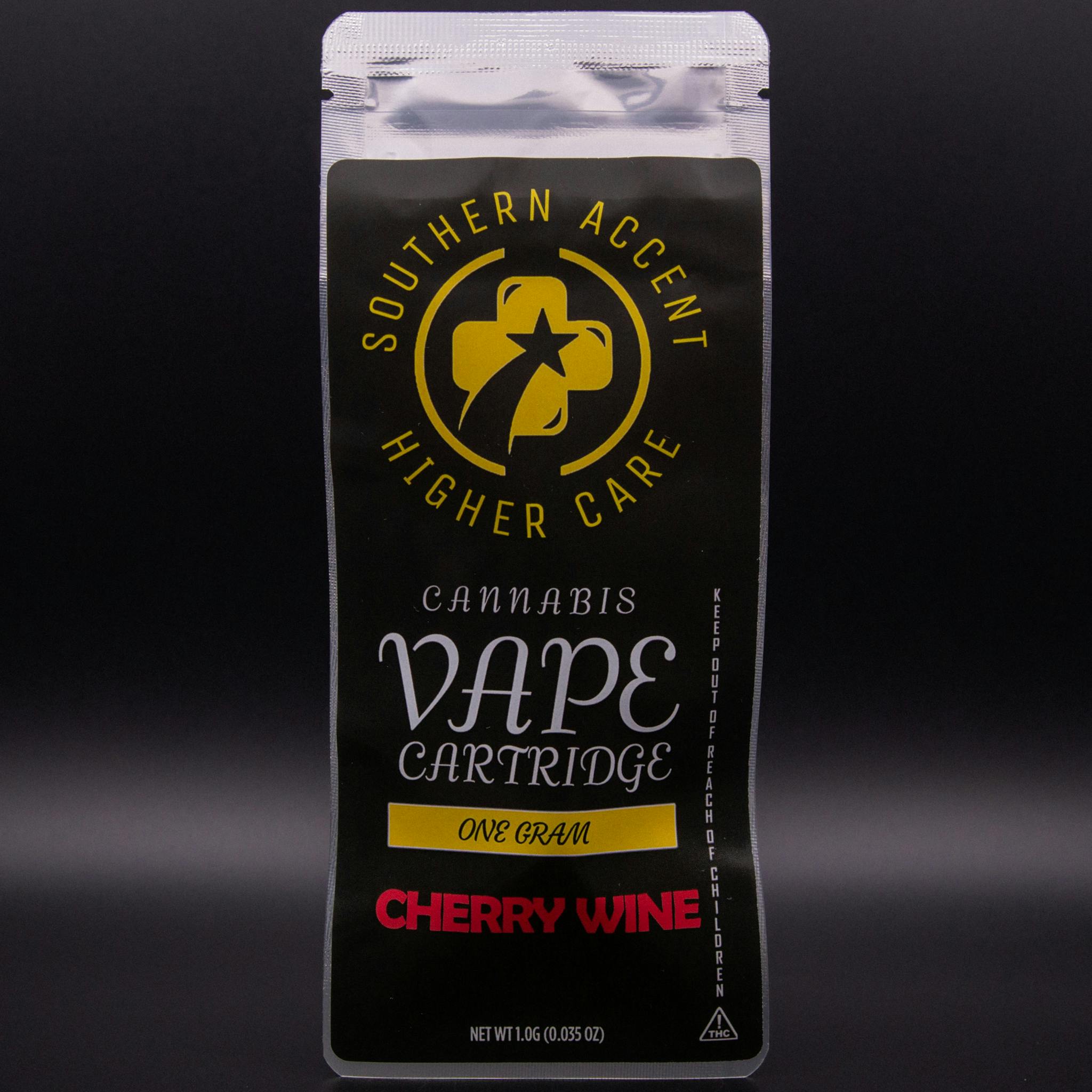 Southern Sky Brands | 1g | Southern Accent Cherry Wine | Cartridge cannabis product