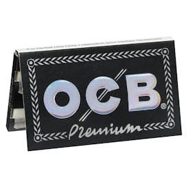 Premium Black Double Rolling Papers - Double