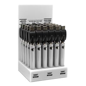 510 No Name White 900mAh Batteries