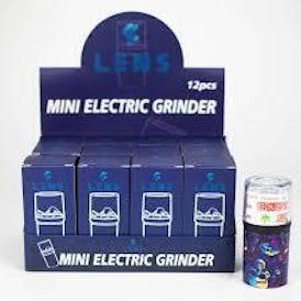 Lens | Electric Metal Grinder with Sugar Skull Design