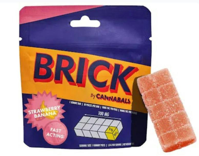Cannabals - Gummies - Strawberry Banana (H)