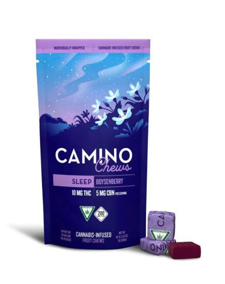 Camino - Fruit Chews - Boysenberry - 100mg (2:1:1) (THC:CBN:CBG)