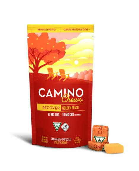 Camino - Fruit Chews - Golden Peach - 100mg (1:1) (THC:CBG)