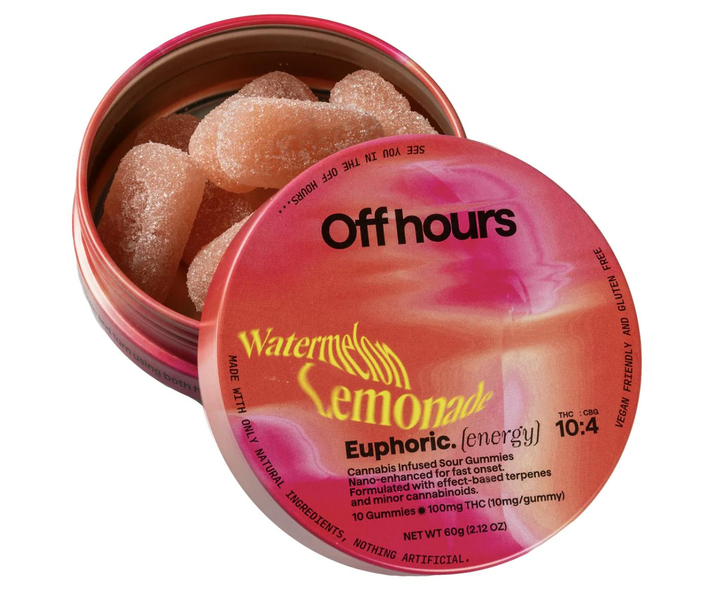 Euphoric Gummies (Sour Watermelon Lemonade)
