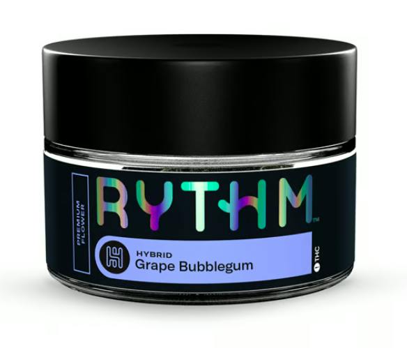 Rythm 3.5g Grape Bubblegum (Hybrid) Flower