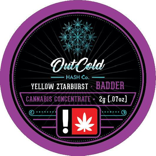 Bo's Nose Knows OC - Yellow Ztarburst Rosin 2g Bucket (SH)