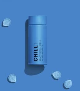 Chill (for Relaxation) | 20 Fast acting, plant-based pills | 100mg THC:500mg CBD total | 5mg THC,...