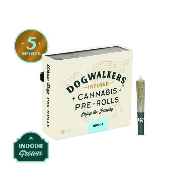 Animal Scout | Infused Pre-Rolls | Indica | 5 Pack | Total 2.25g | 0.45g each
