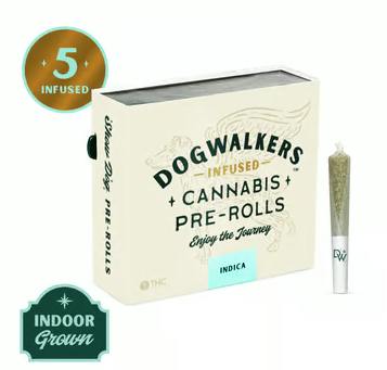 Animal Face | Infused Pre-Rolls | Indica | 5 Pack | Total 2.25g | 0.45g each