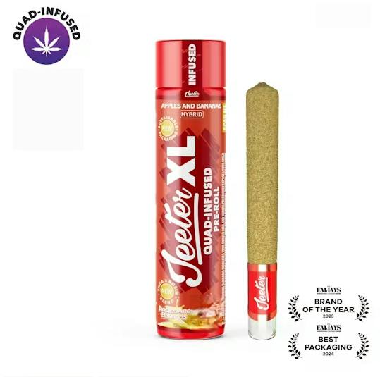 Apples & Bananas | Quad-Infused Pre-Roll | Hybrid | Jeeter XL | 2g