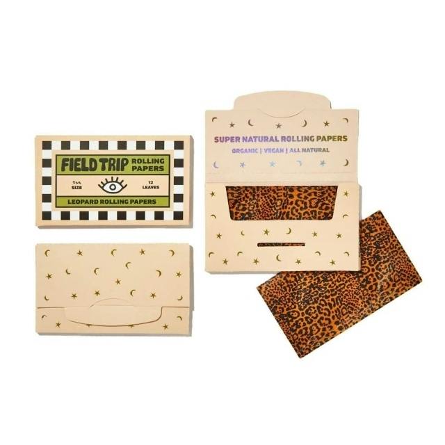 LEOPARD ROLLING PAPERS [ORGANIC + VEGAN]