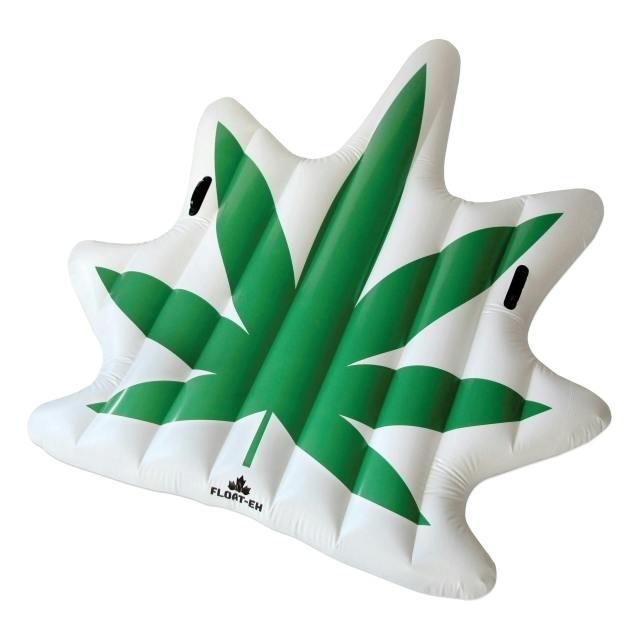 CANNABIS LEAF FLOAT