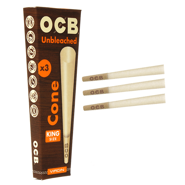 3PK UNBLEACHED PRE-ROLLED KING SIZE CONES at Canna Klub Luzerne, Recreational Marijuana Dispensary
