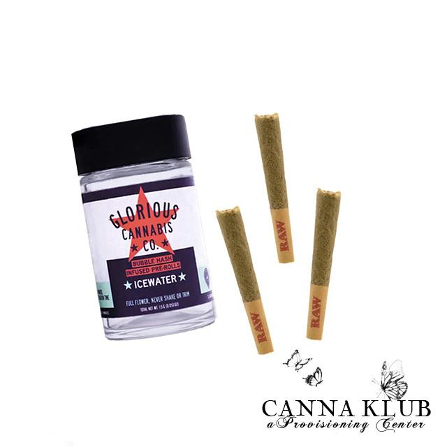 3PK EL CHIVO BUBBLE HASH .5G PRE ROLLS *2 FOR 52*