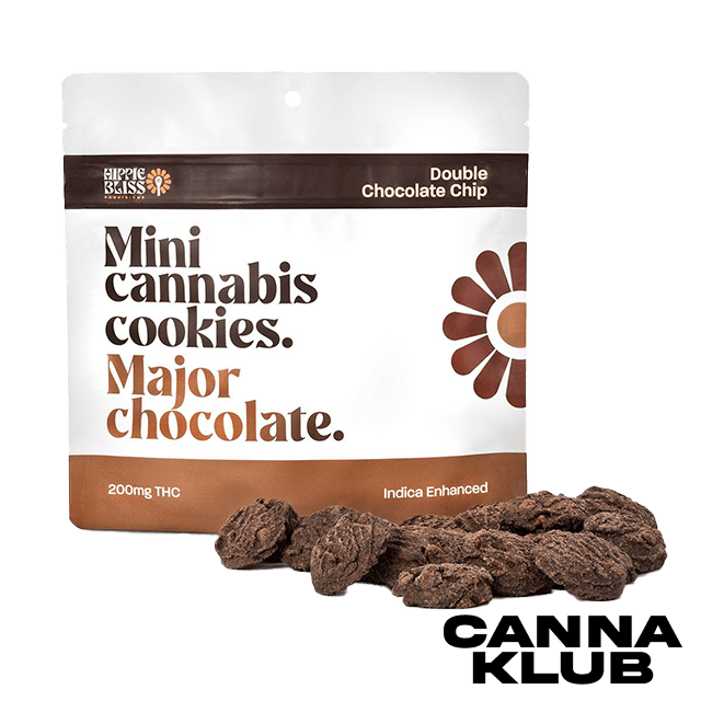 200MG DOUBLE CHOCOLATE CHIP MINI COOKIES