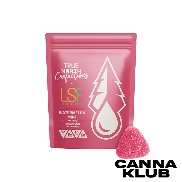 200MG WATERMELON MINT HASH ROSIN GUMMIES