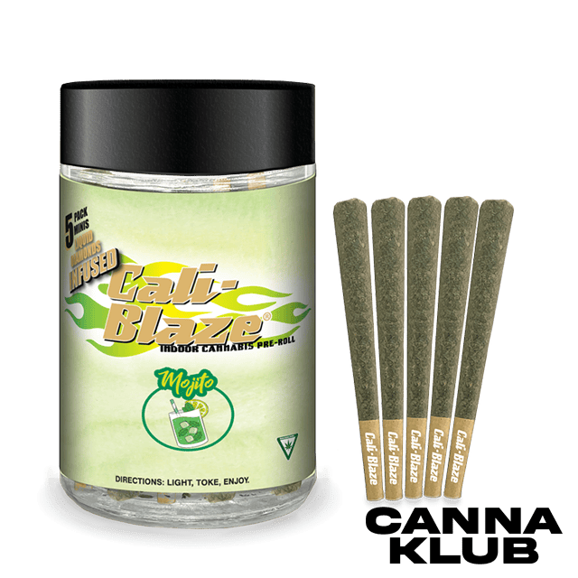 5PK MOJITO .7G INFUSED PRE ROLLS