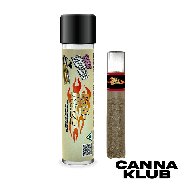 COTTON CANDY 1.2G GLASS TIP BLUNT LIVE RESIN DONUT
