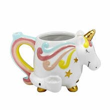 Ceramic Mug Pipe - Unicorn