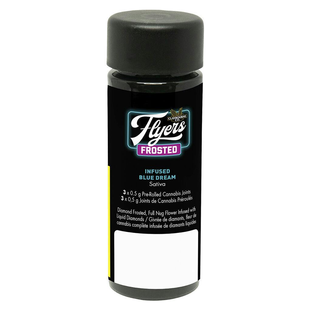 Flyers Frosted Infused Blue Dream Pre-Rolls - 3x0.5g