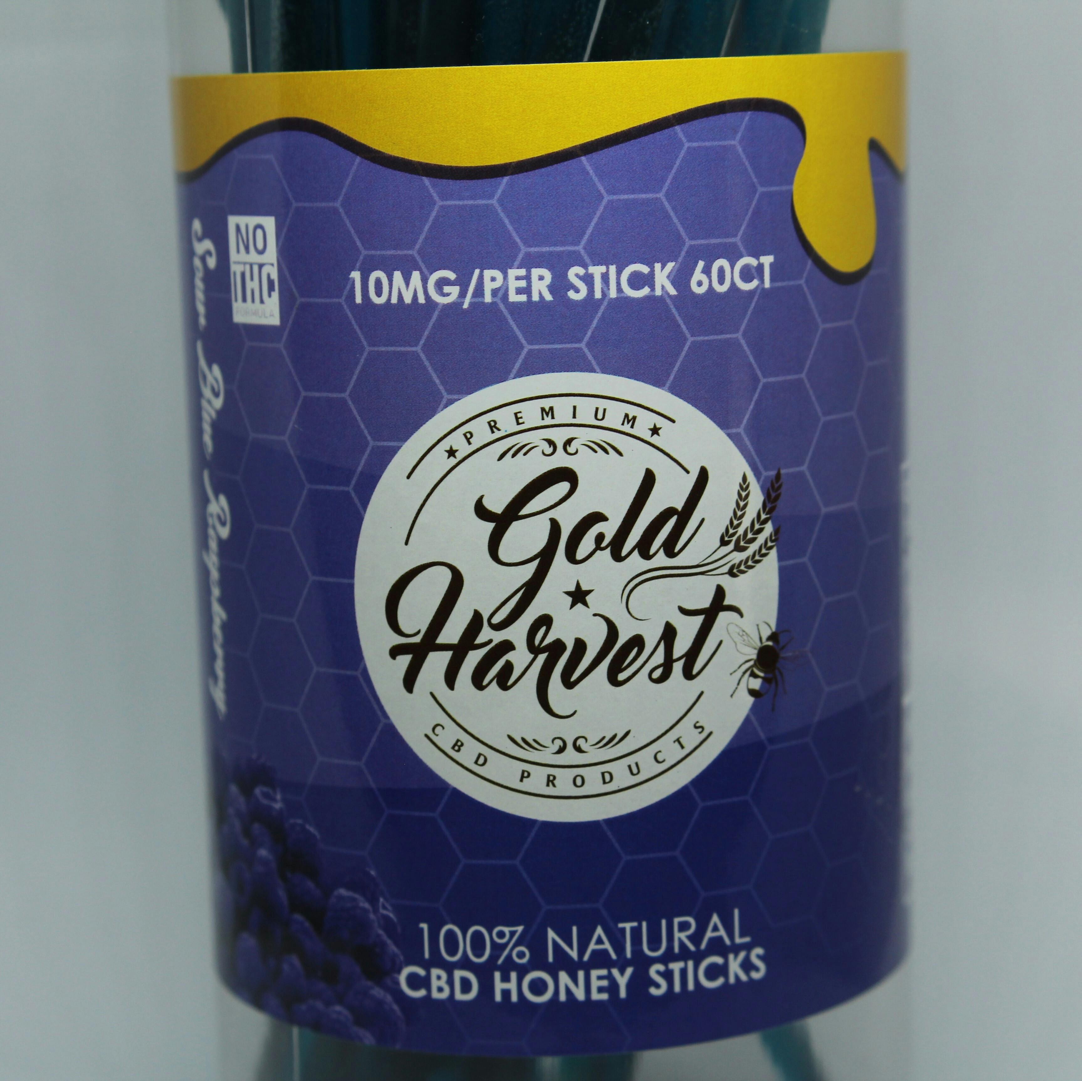 GH CBD Honey Sticks 10mg Sour Blue Razz