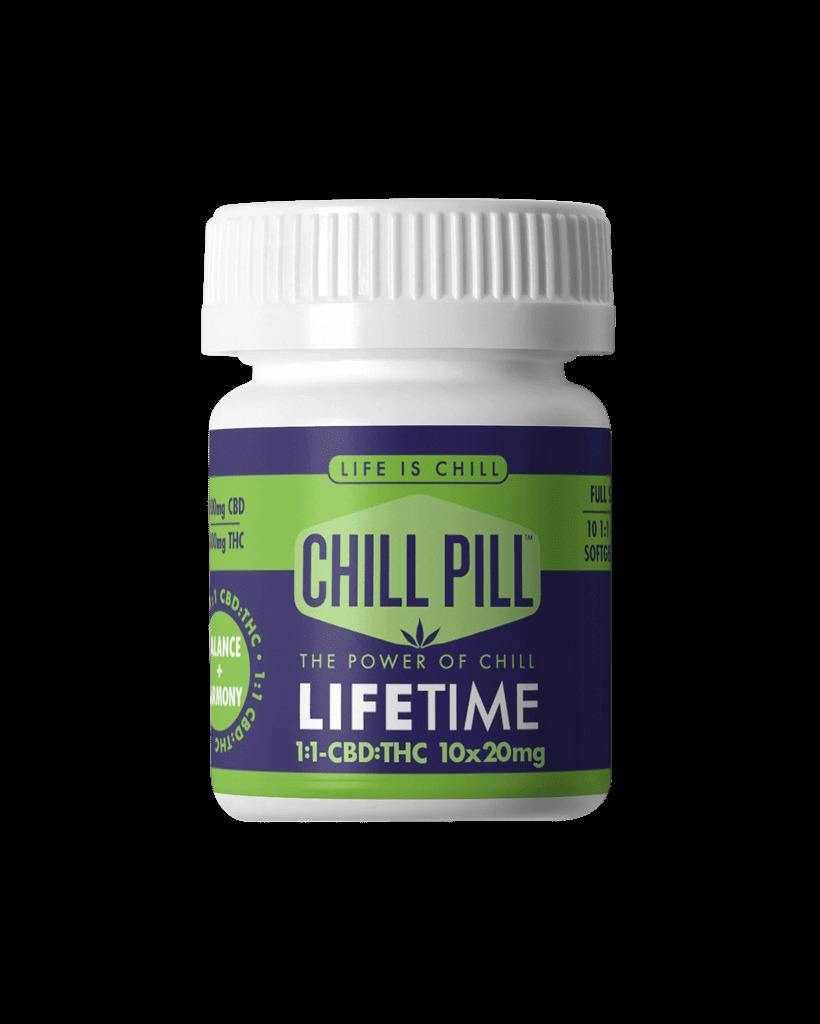 Lifetime Caplets | 1:1 THC:CBD | 10 x