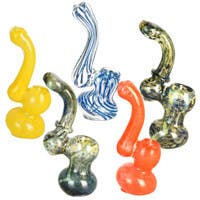 Mini Glass Bubbler Pipe 4" -5.5"