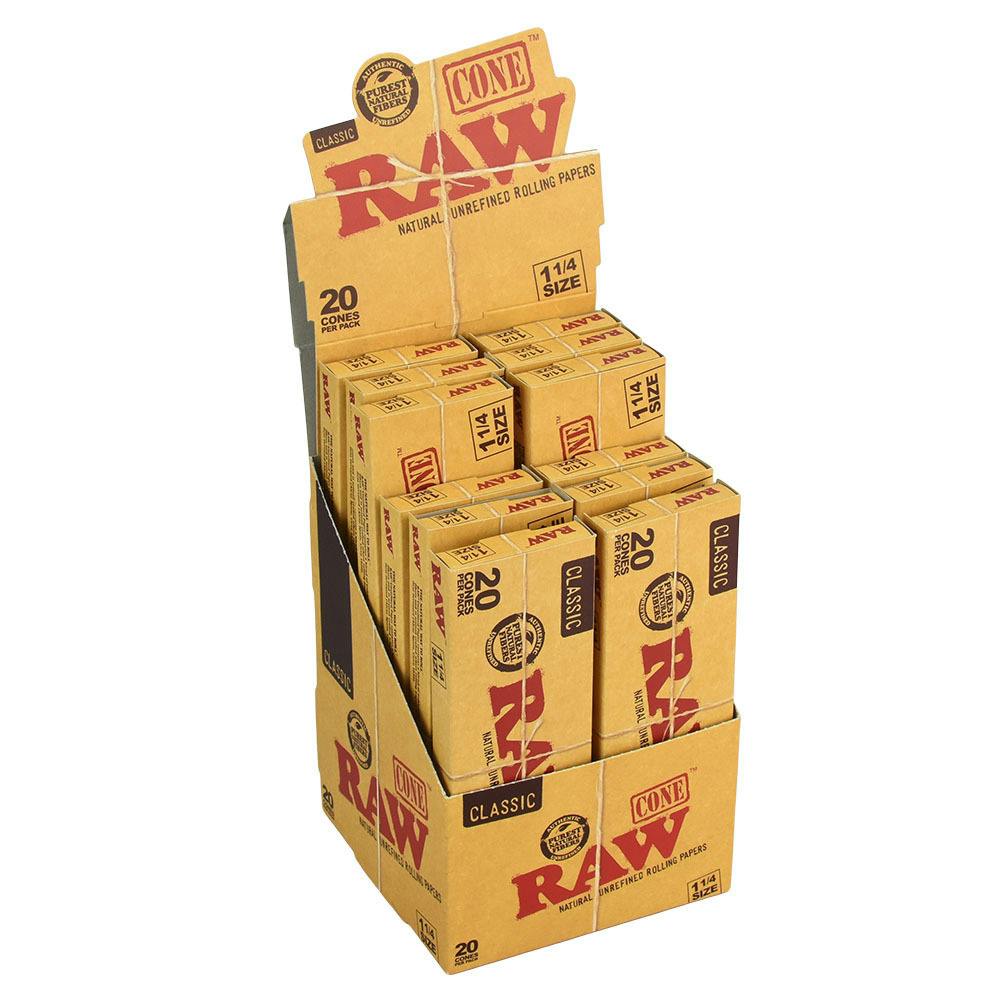 RAW Classic Cones 1 1/4" - 20pk