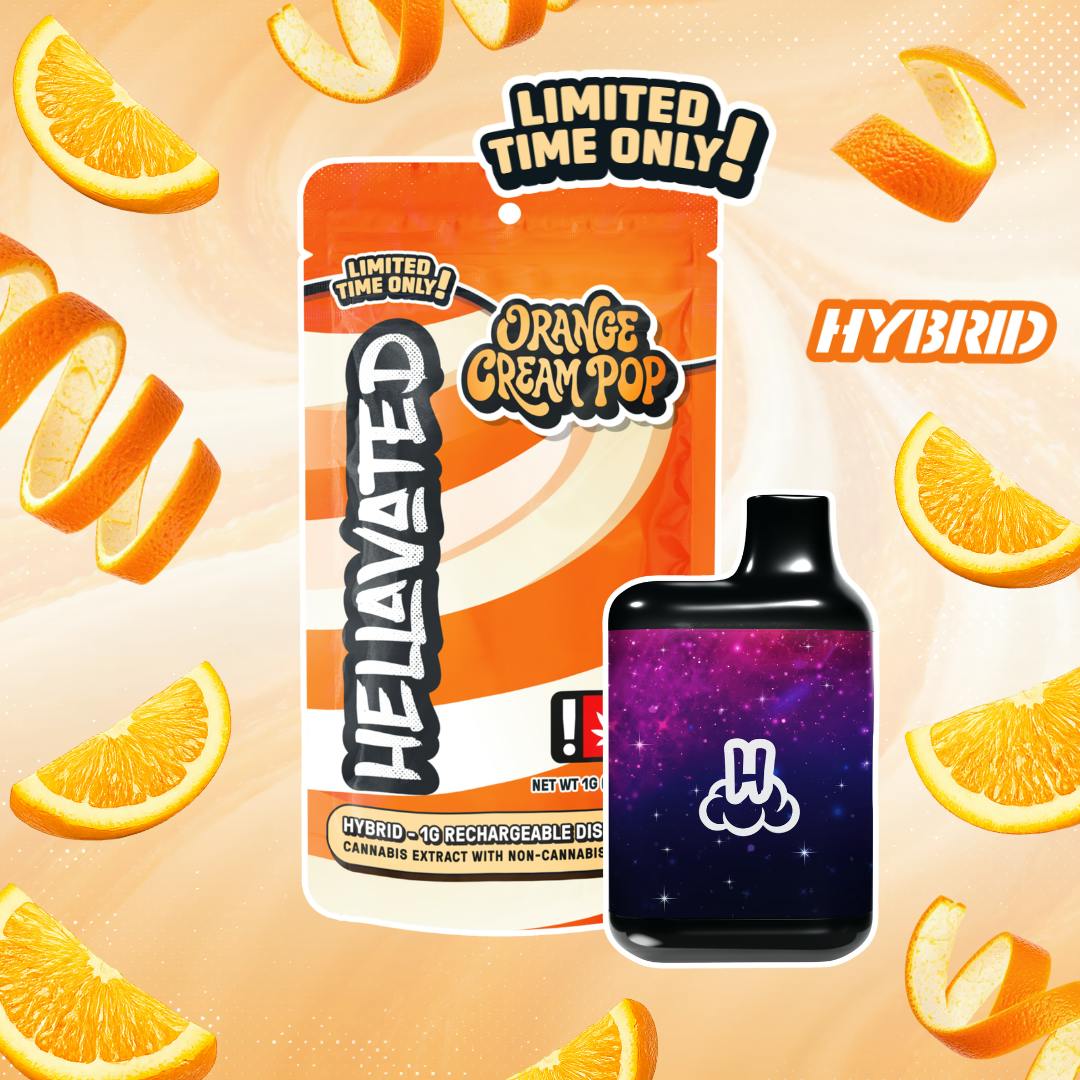 Hellavated: Orange Cream Pop - Flavored