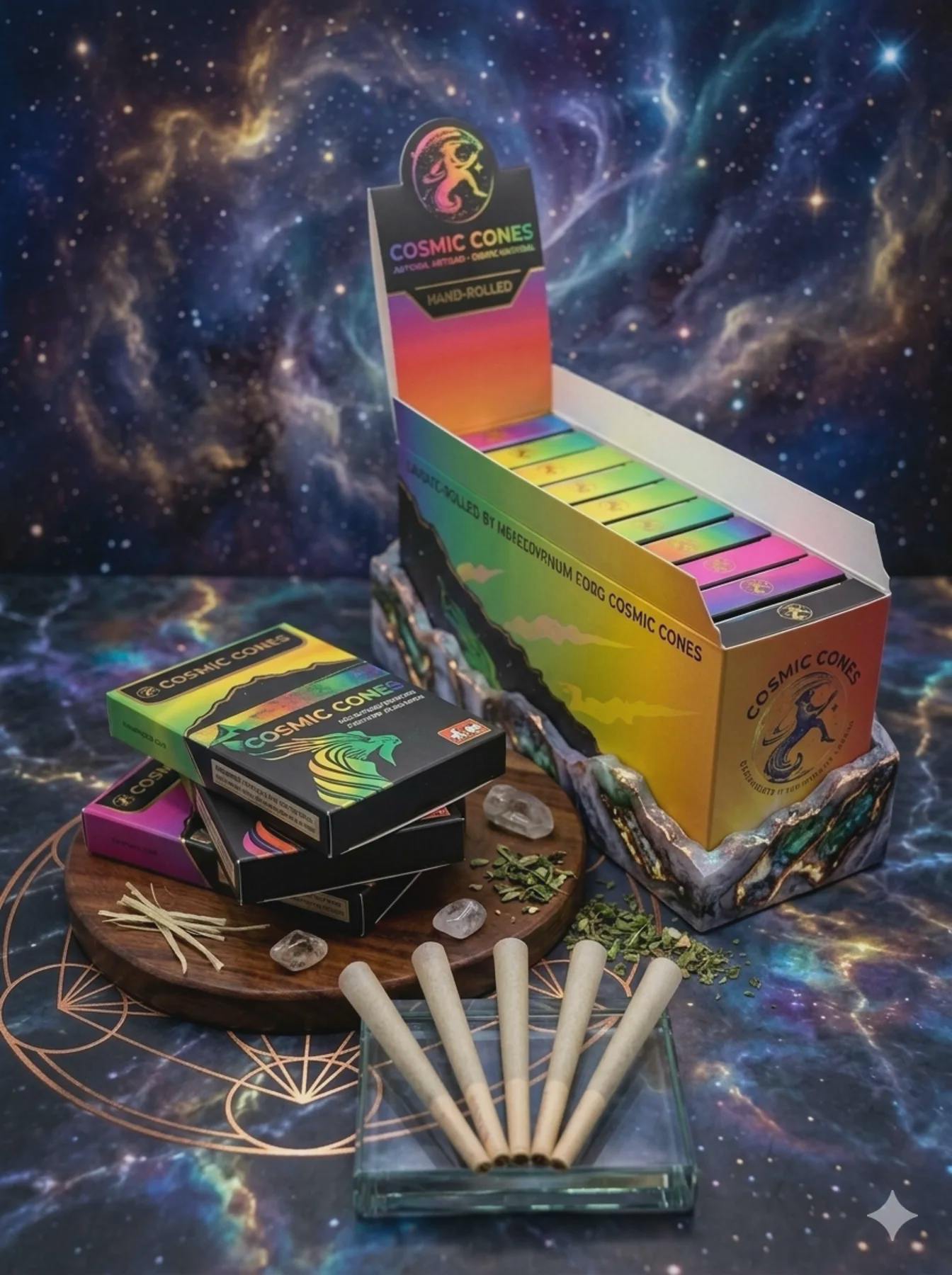 Kaprikorn - Coconut Cream - .9g 5pk Infused Prerolls