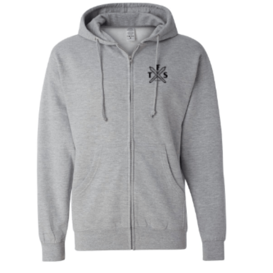TFS Joints Full-Zip Grey Hoodie Medium