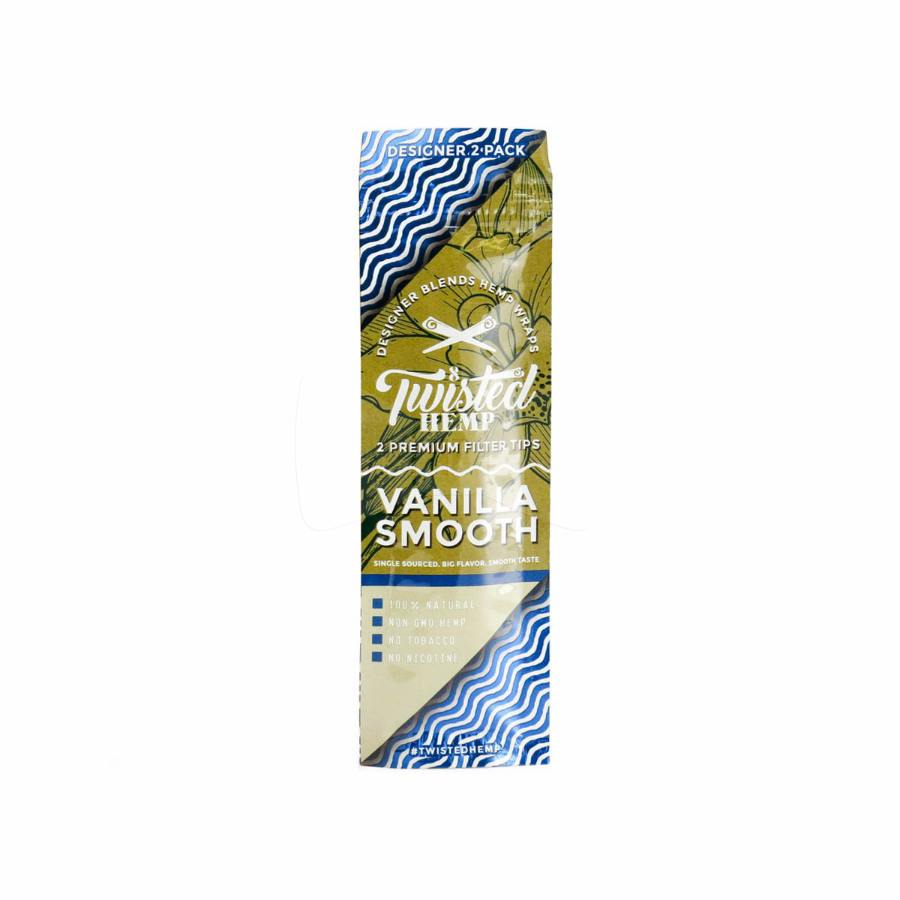 Twisted Hemp Vanilla Smooth Wraps