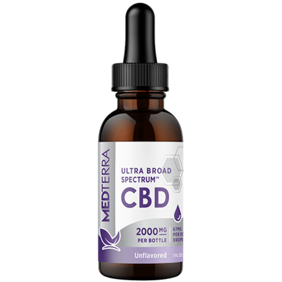 Broad Spectrum Unflavored Oil Drops 2000mg