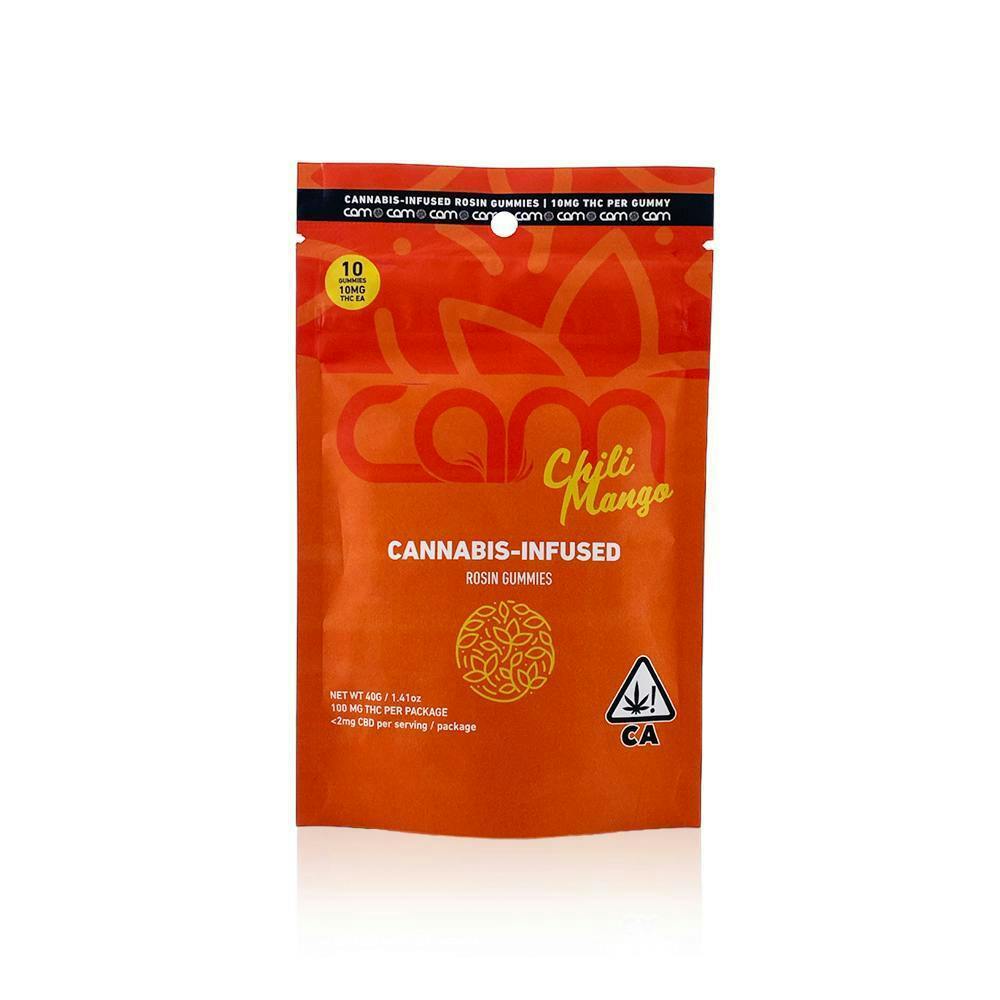 CAM | Chili Mango Rosin Gummies | 100mg | 10ct |10mg/ea by CAM