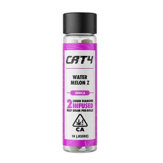 CAT4 - CAT4 - Watermelon Z - Infused Pre-roll - 2pk -1g - CAT4 - Watermelon Z - Non-infused - Sin...