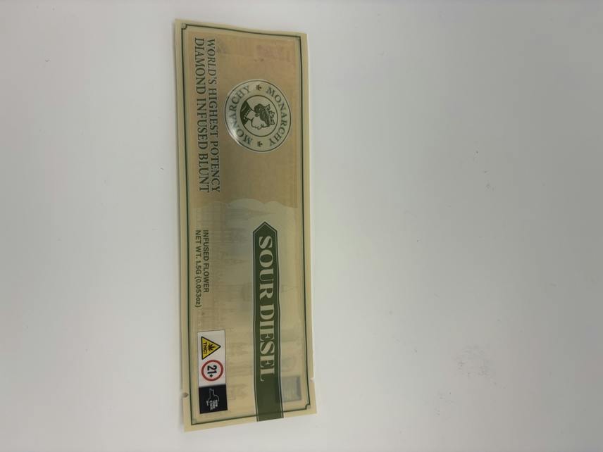 Monarchy NY Sour Diesel | 1g Diamond Infused Blunt