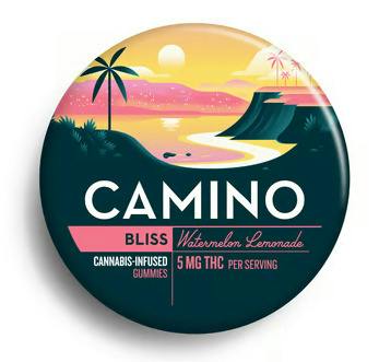 Camino Watermelon Lemonade Infused Gummies 94.2 mg (H) 20 Pack - 00408