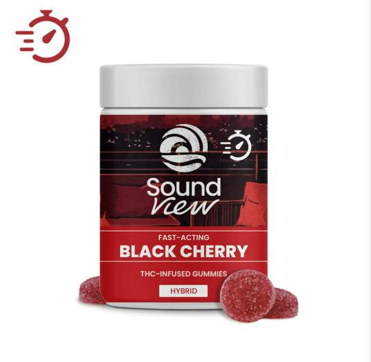 Black Cherry Fast-Acting Gummies - 00247